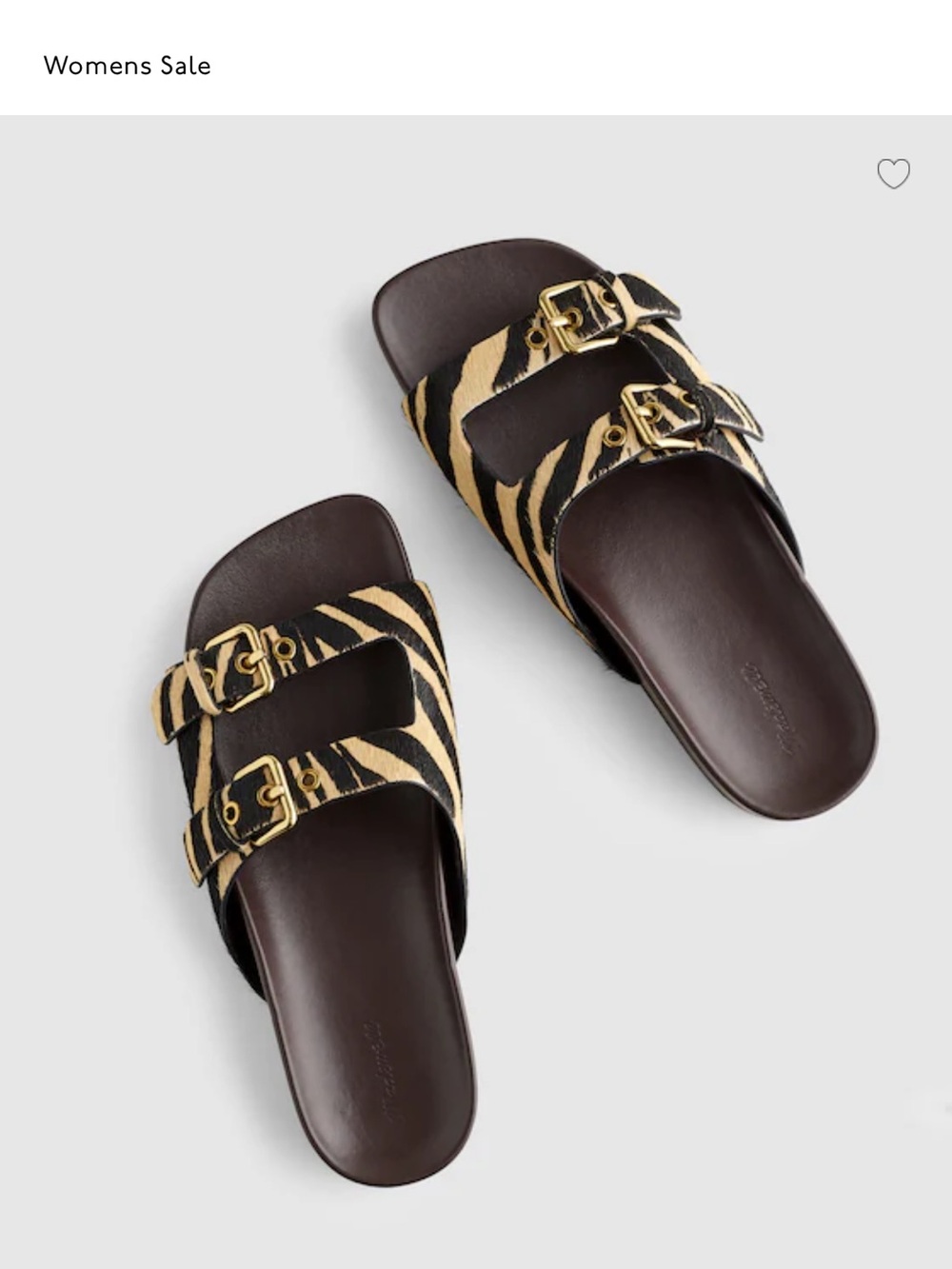 Madewell The Cambrea Double-Strap Sandal OA582